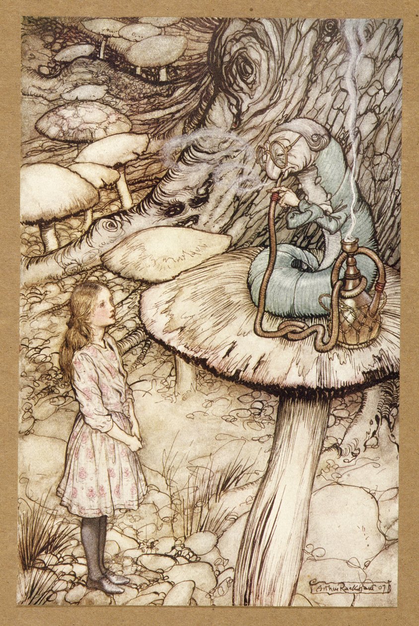 Advies van een rups, uit Alice