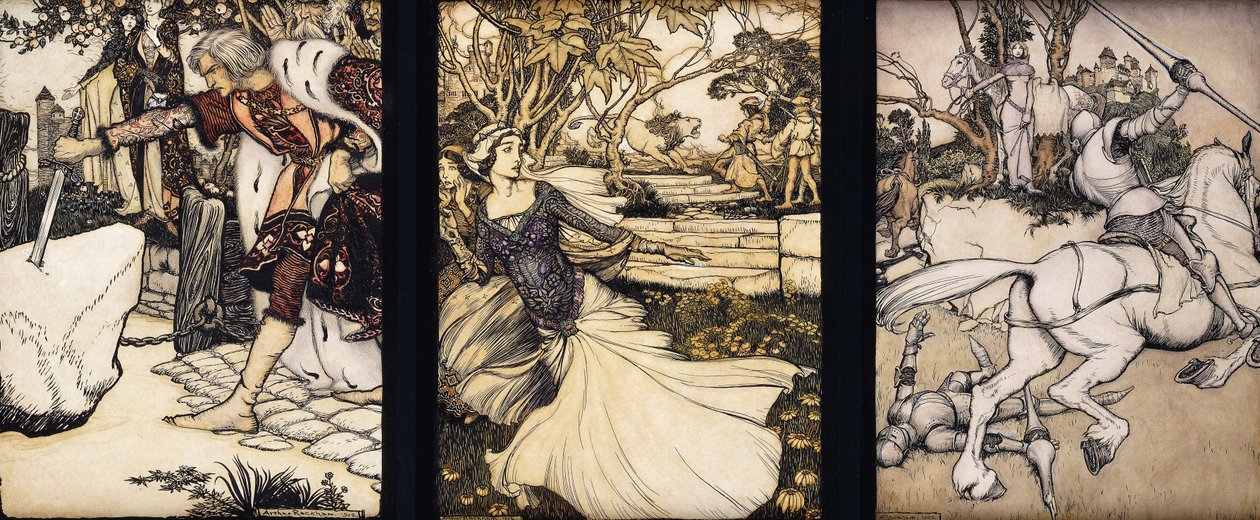 Illustraties bij De Morte d
