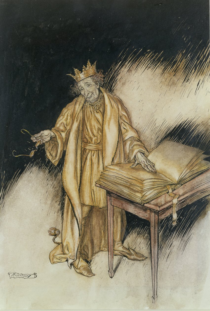 Koning Midas door Arthur Rackham
