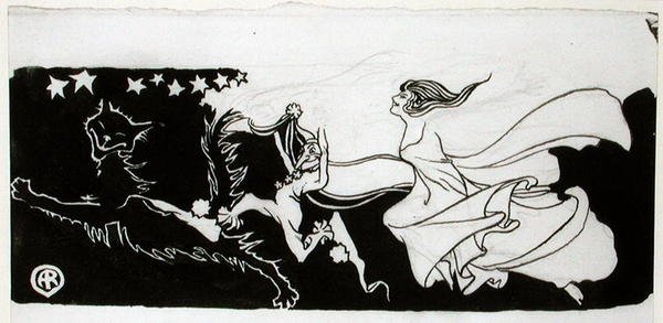 Sterrenlicht pret door Arthur Rackham