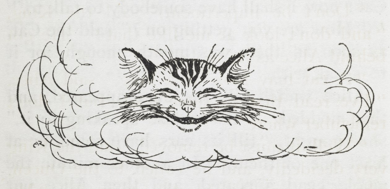 De Cheshire Cat door Arthur Rackham