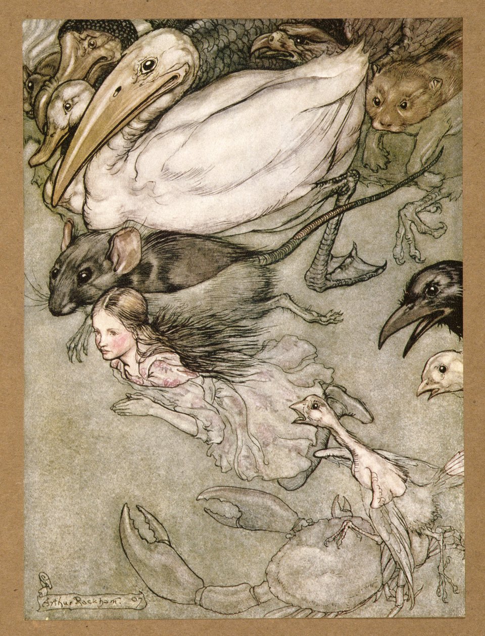 De poel van tranen, uit Alice