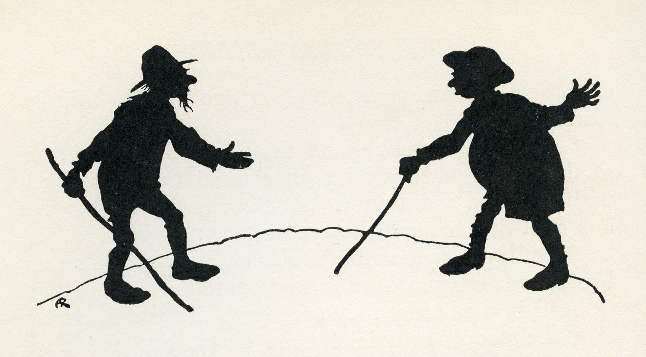 De Wijze Mannen van Gotham door Arthur Rackham