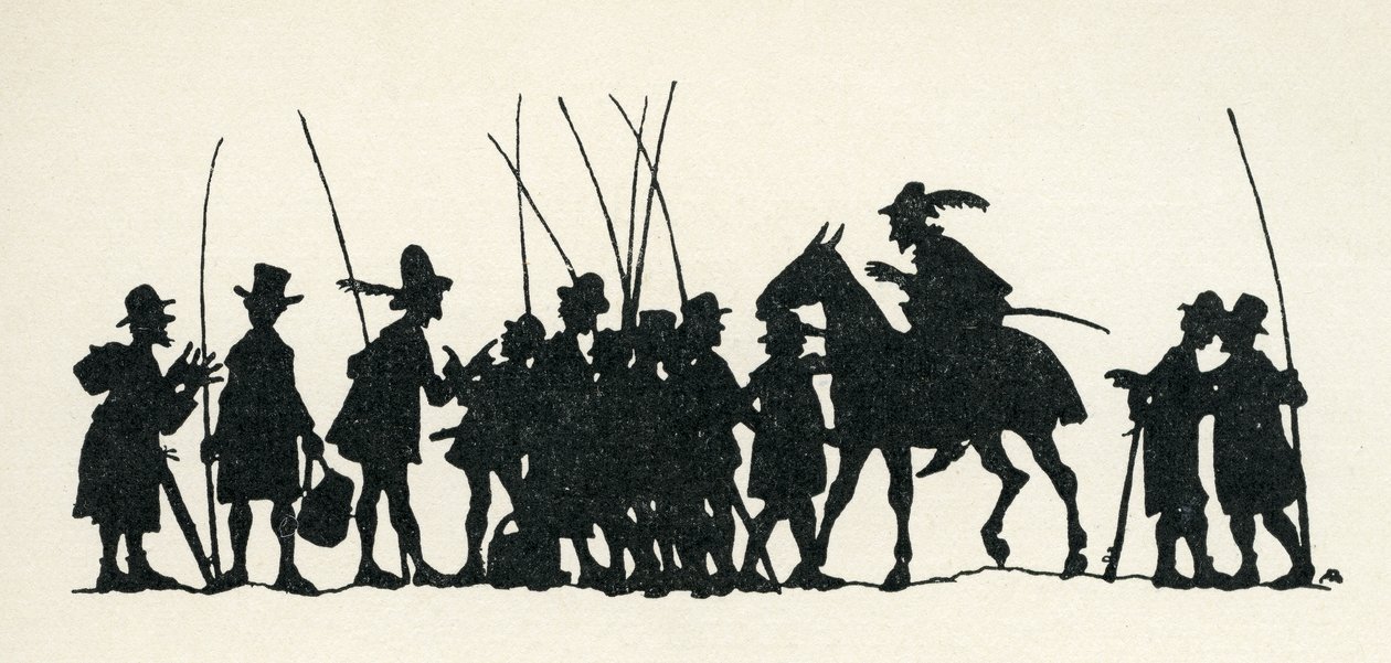 De Wijze Mannen van Gotham door Arthur Rackham