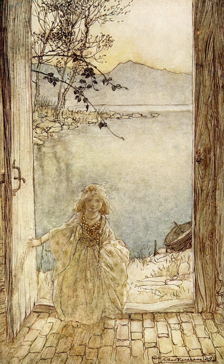 Undine door Friedrich de la Motte Fouqué door Arthur Rackham