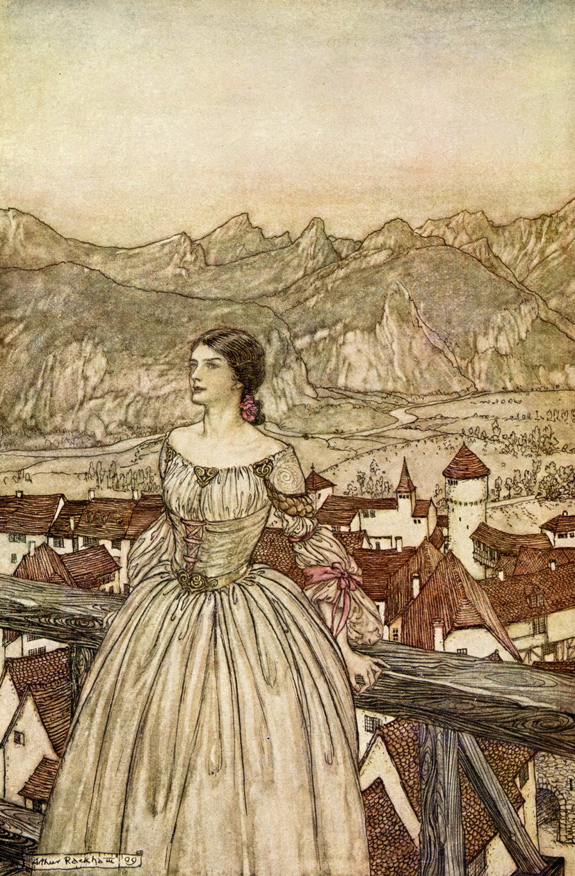 Undine door Friedrich de la Motte Fouqué door Arthur Rackham