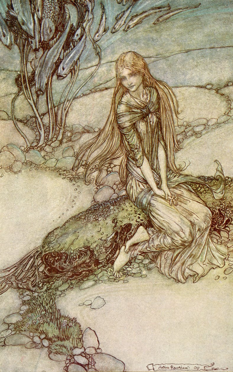 Undine door Friedrich de la Motte Fouqué door Arthur Rackham