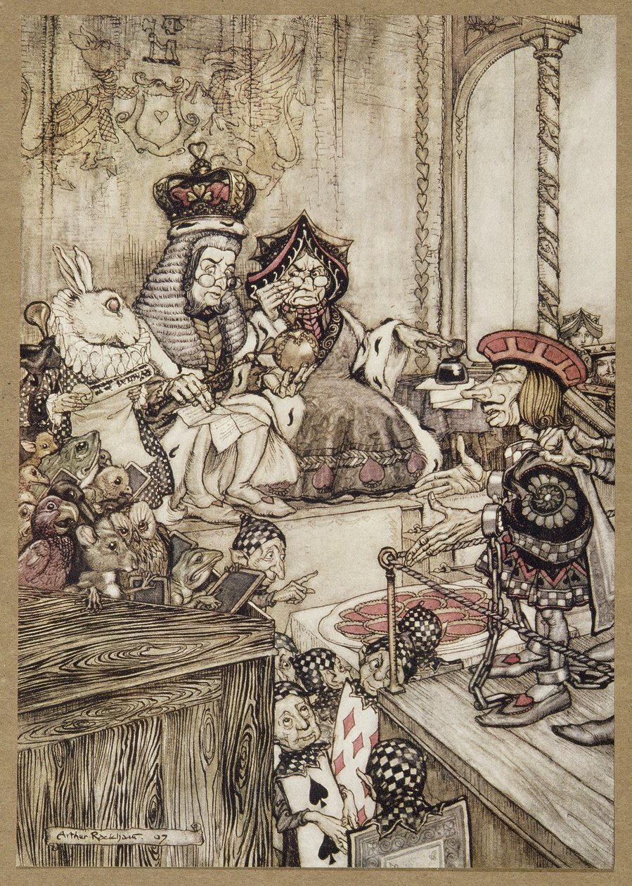 Wie heeft de taartjes gestolen?, uit Alice