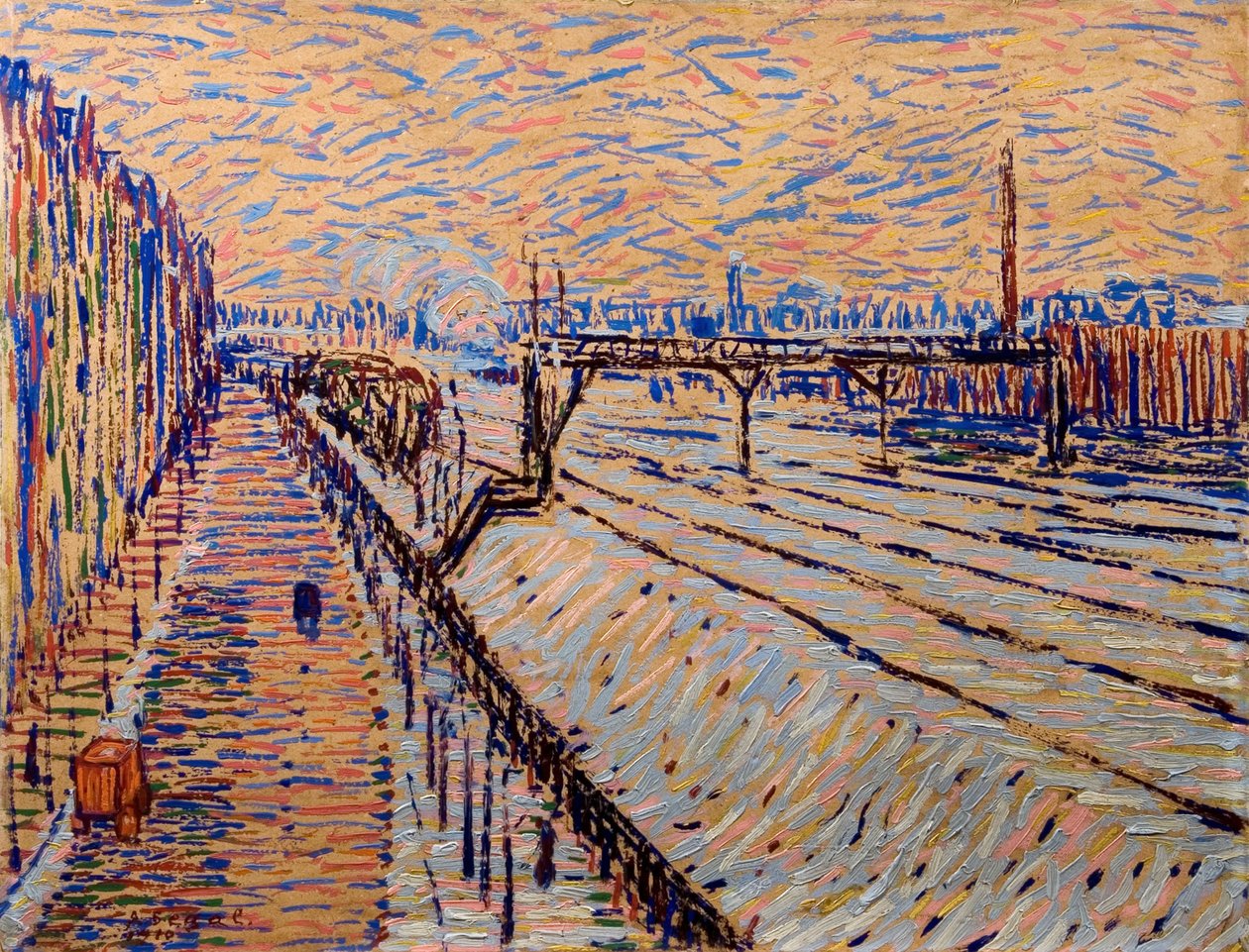 De Spoorweg door Arthur Segal