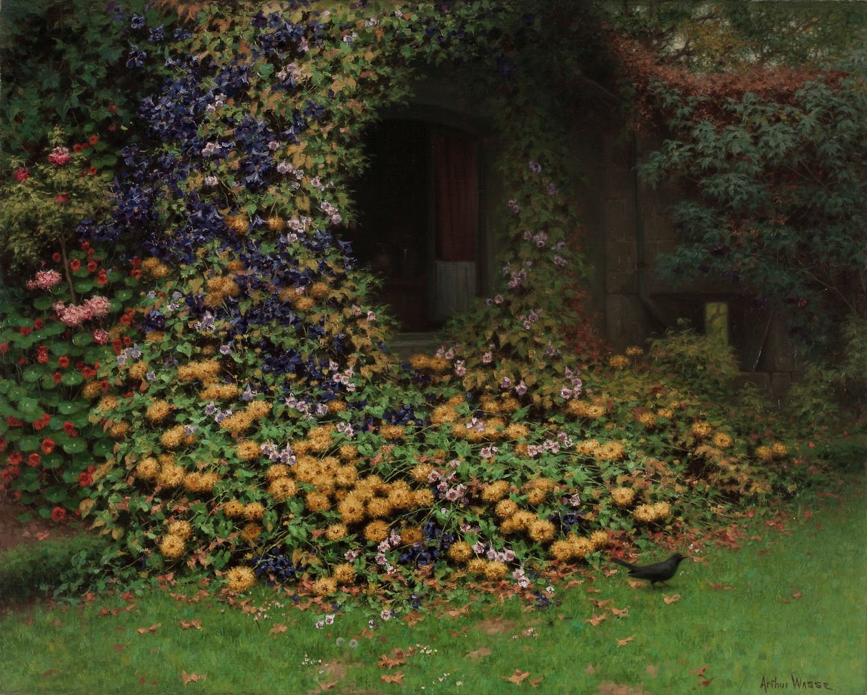 Het huis van de kunstenaar door Arthur Wasse