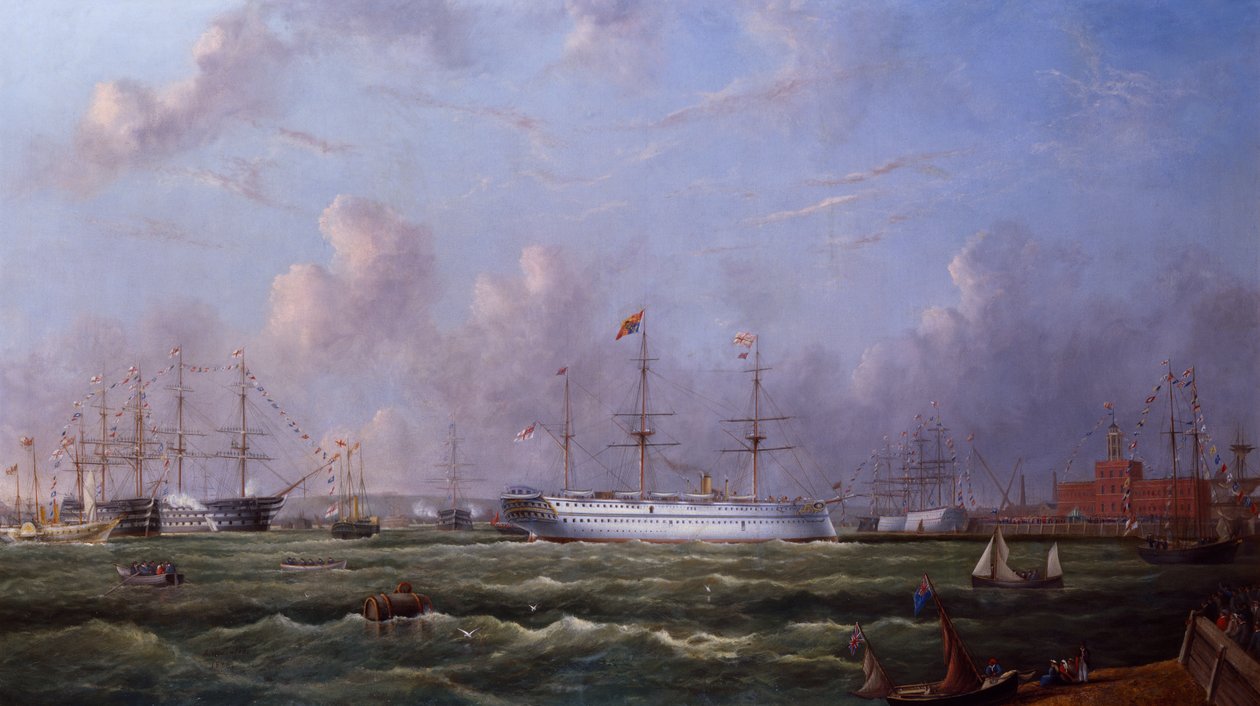 Het Indiase troepenschip 