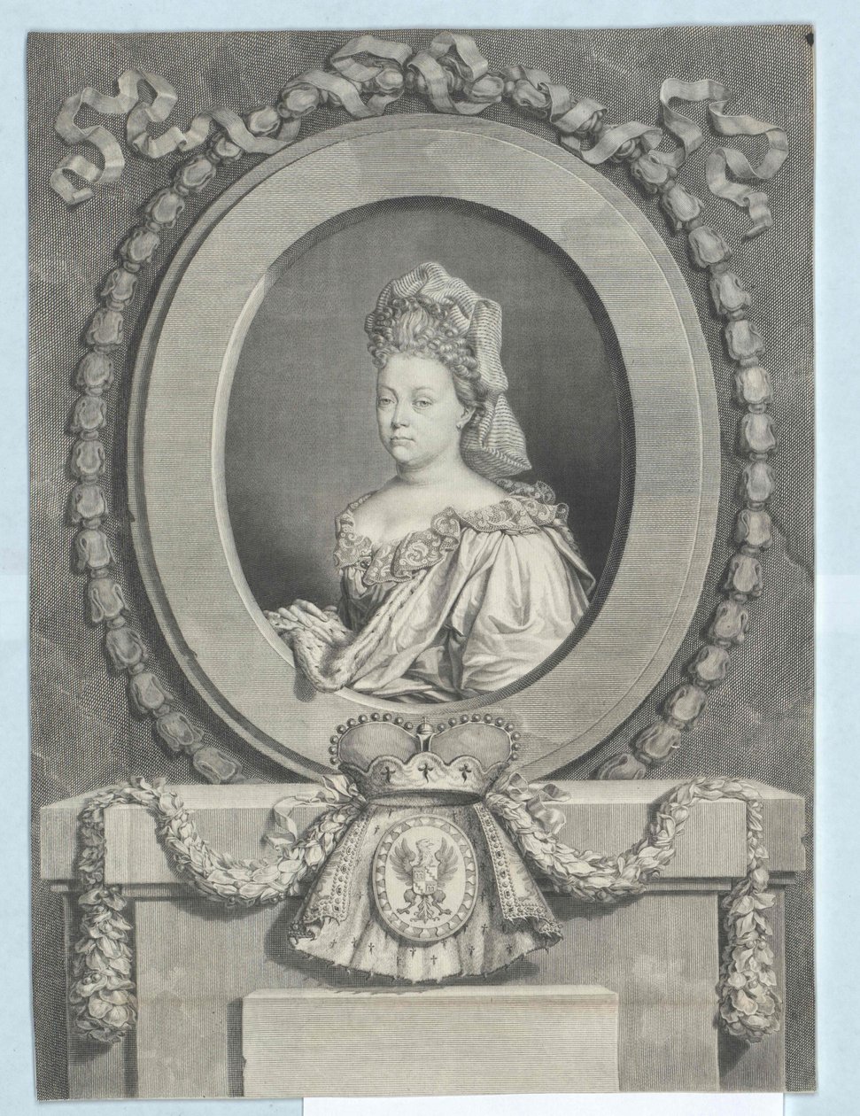Anna Adelaide landgravin van Fuerstenberg door Artist Unknown