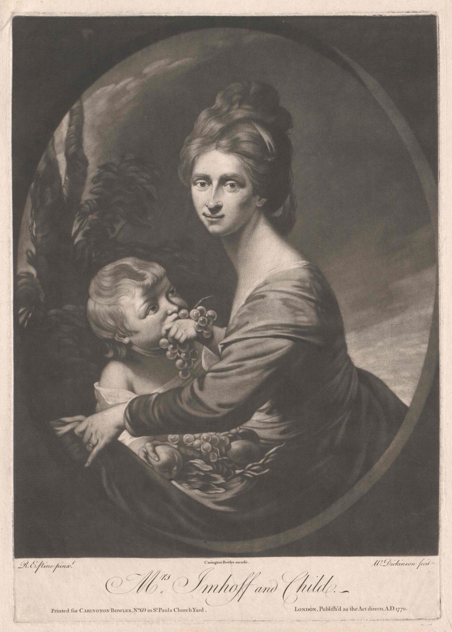 Anna Maria Appolonia Imhoff door Artist Unknown