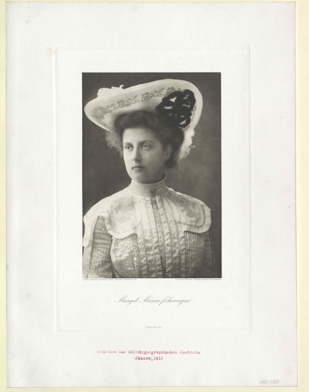 Aartshertogin van Oostenrijk Toscane Margaretha door Artist Unknown