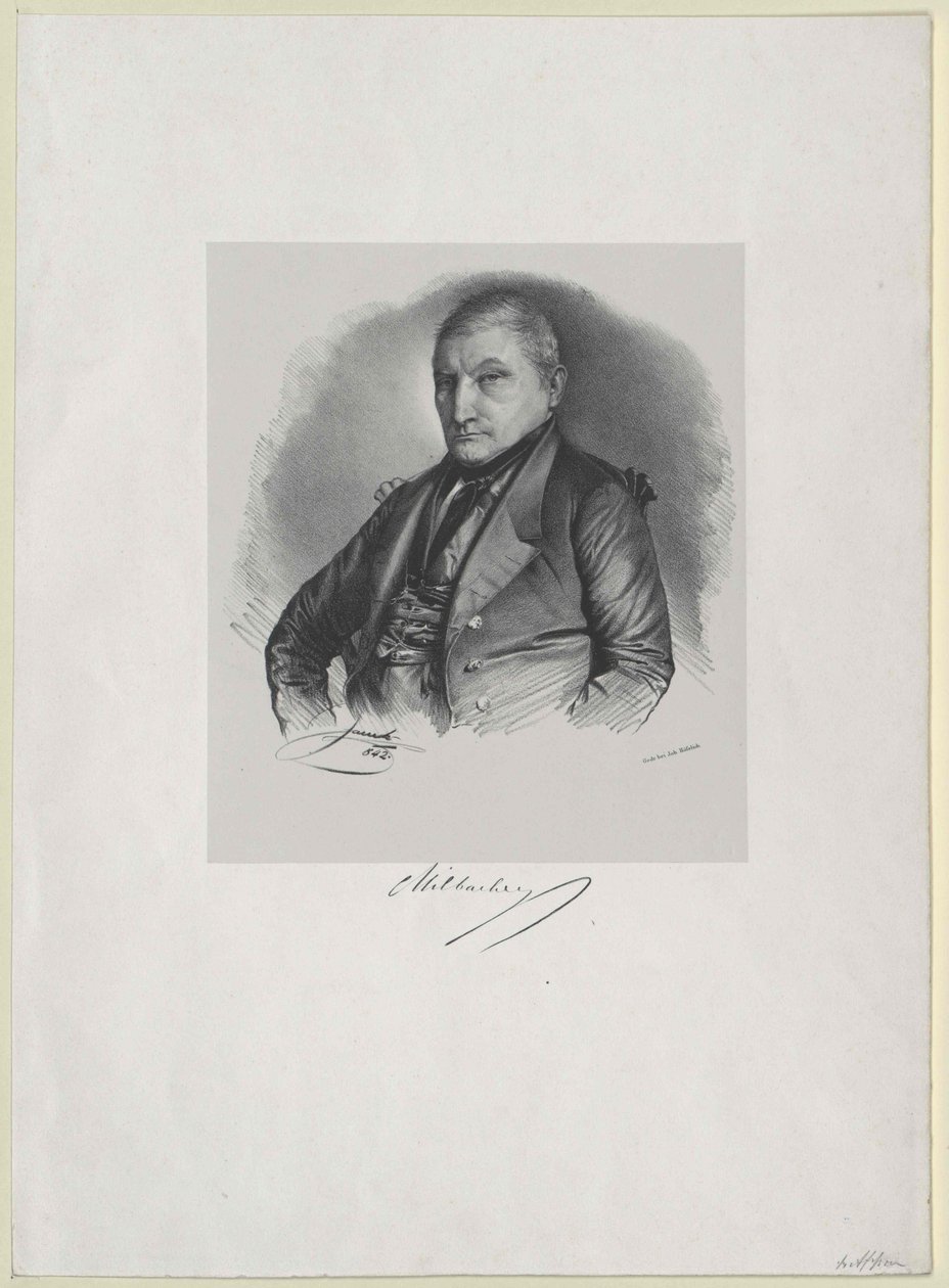 Casimir ridder Milbacher door Artist Unknown