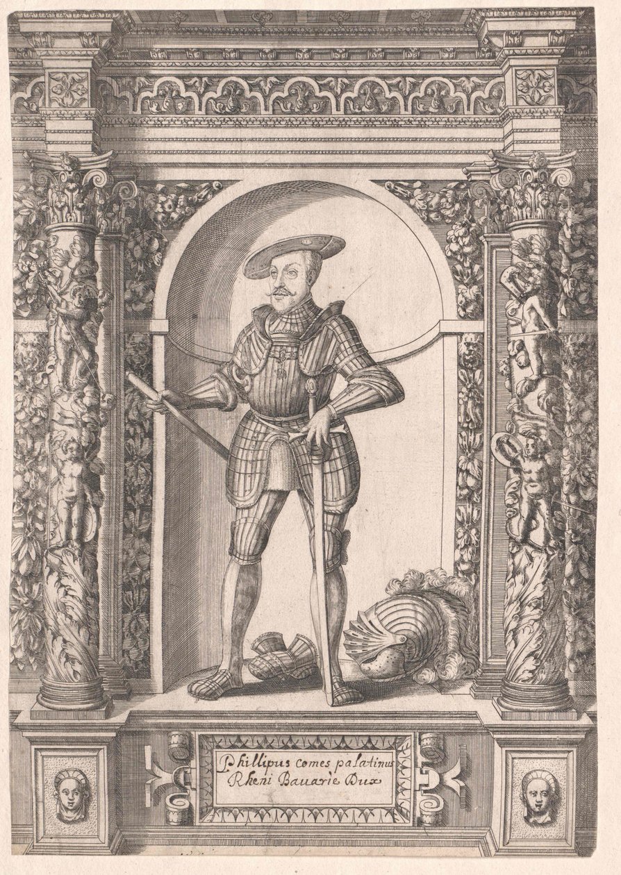 Rijngraaf Philipp de openhartige door Artist Unknown