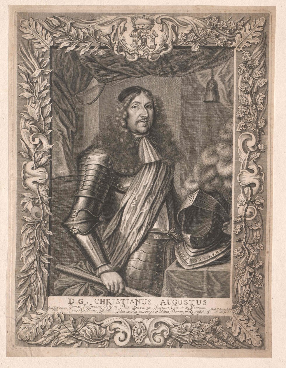 Paltsgraaf en graaf van Sulzbach Christian August door Artist Unknown
