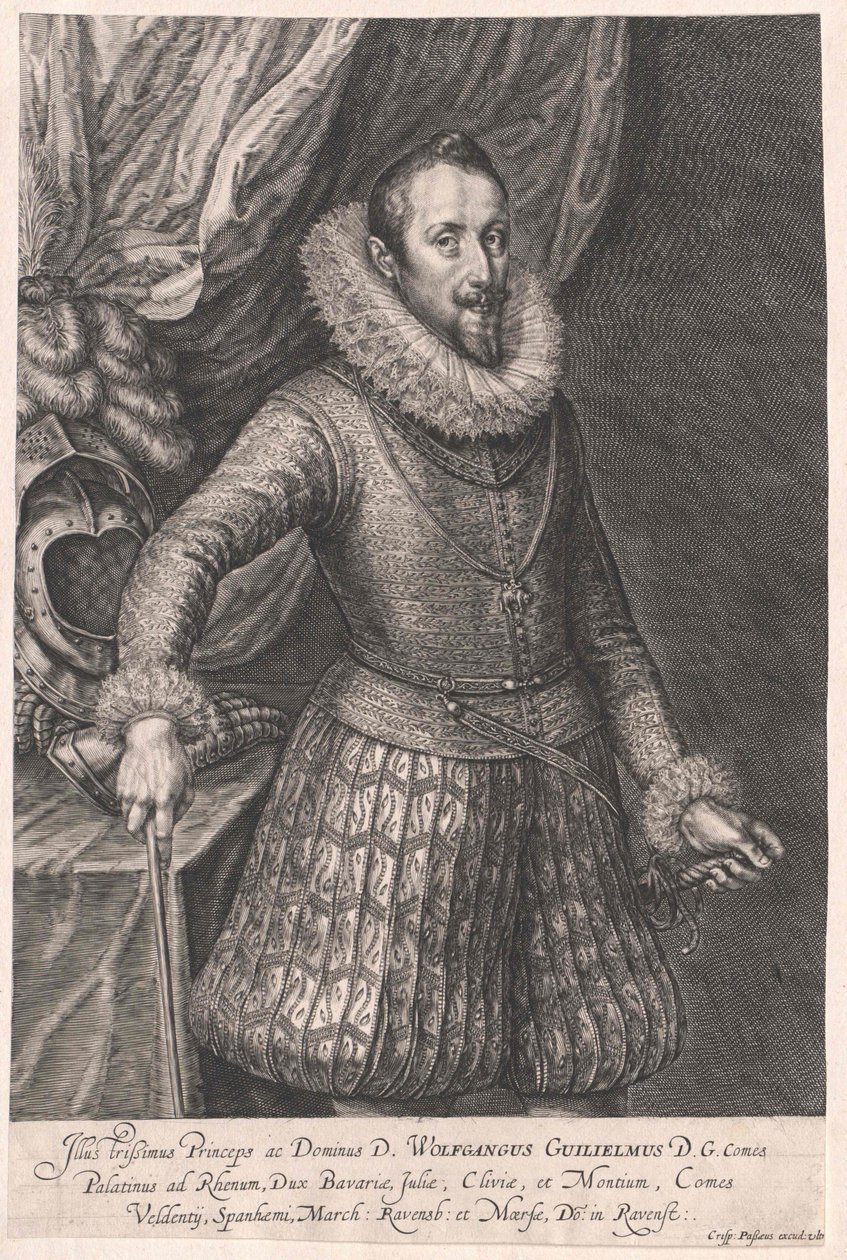 Graaf van Neuburg Wolfgang Wilhelm door Artist Unknown