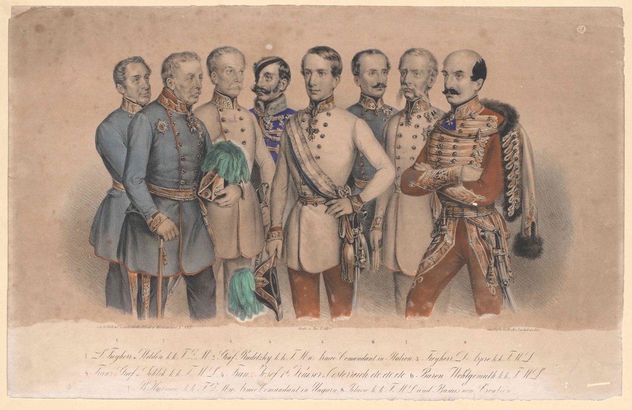 Keizer van Oostenrijk Frans Jozef I door Artist Unknown