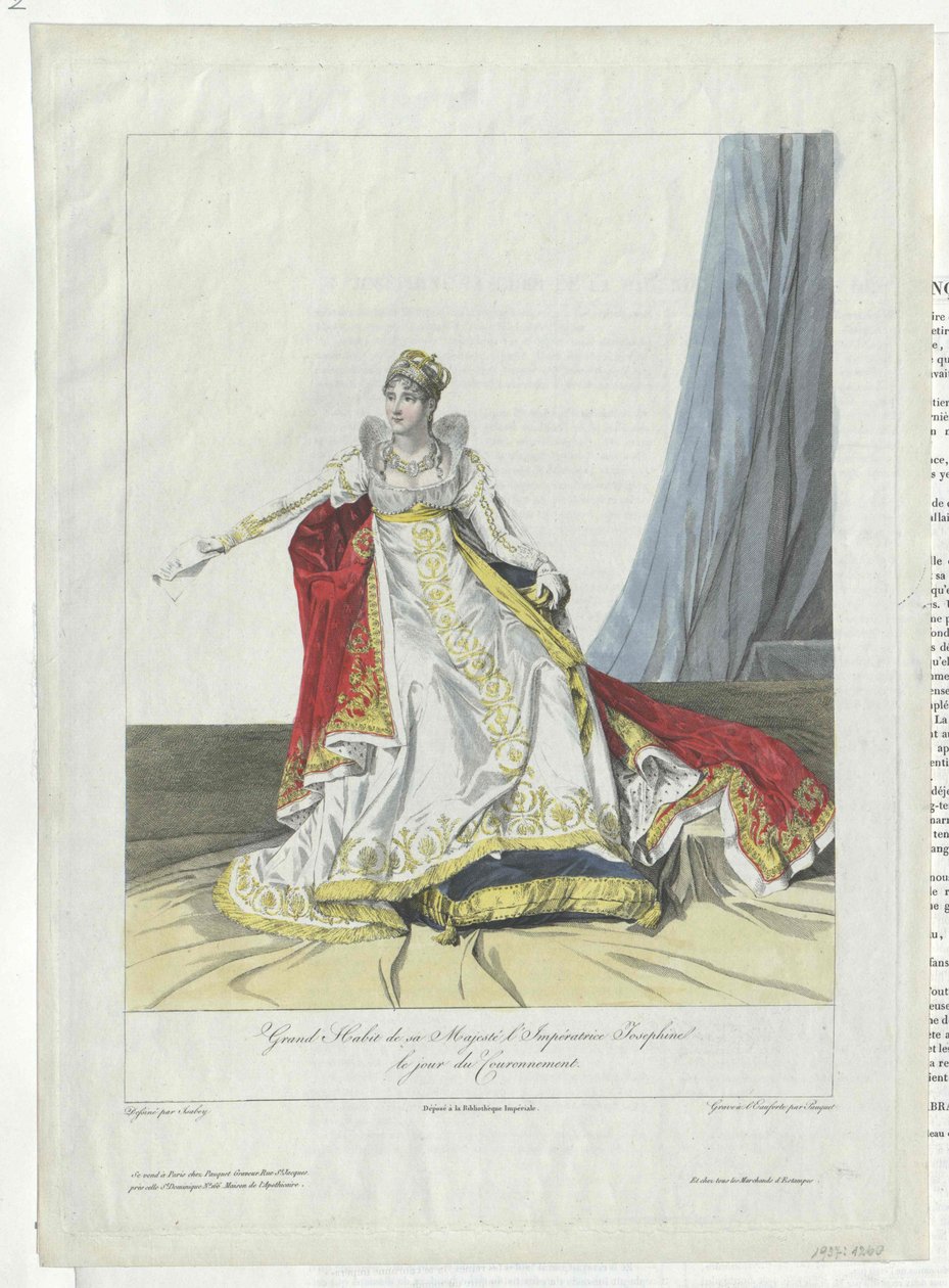 Keizerin van Frankrijk Josephine door Artist Unknown