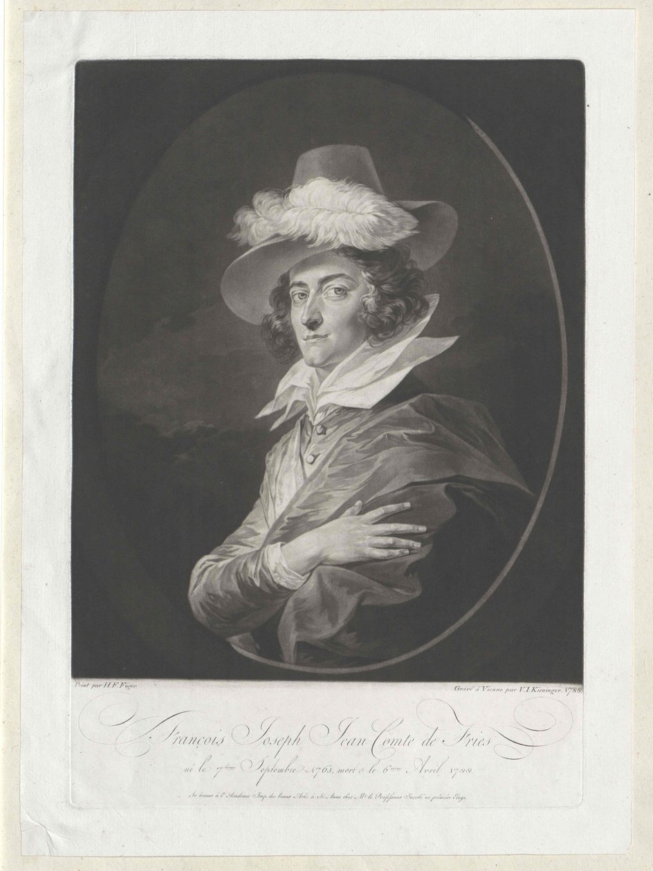 Franz Joseph Johann Fries door Artist Unknown