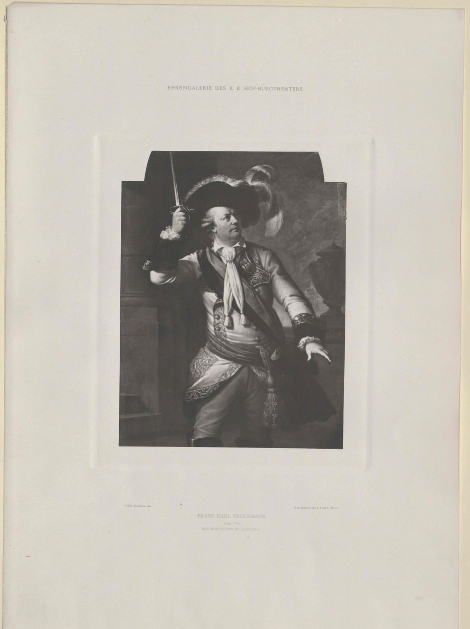 Franz Karl Brockmann door Artist Unknown