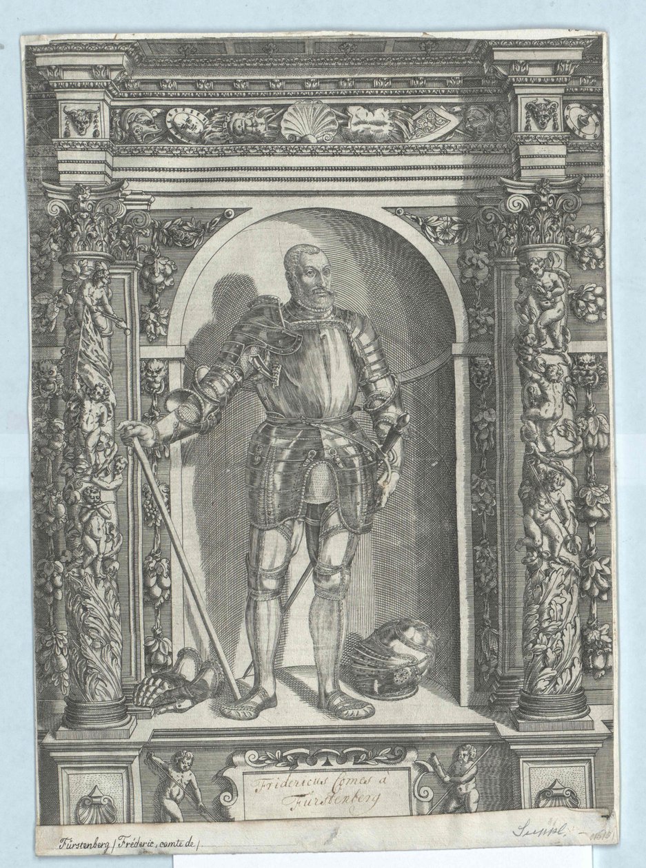 Frederick II count von Fuerstenberg to Fuerstenberg door Artist Unknown