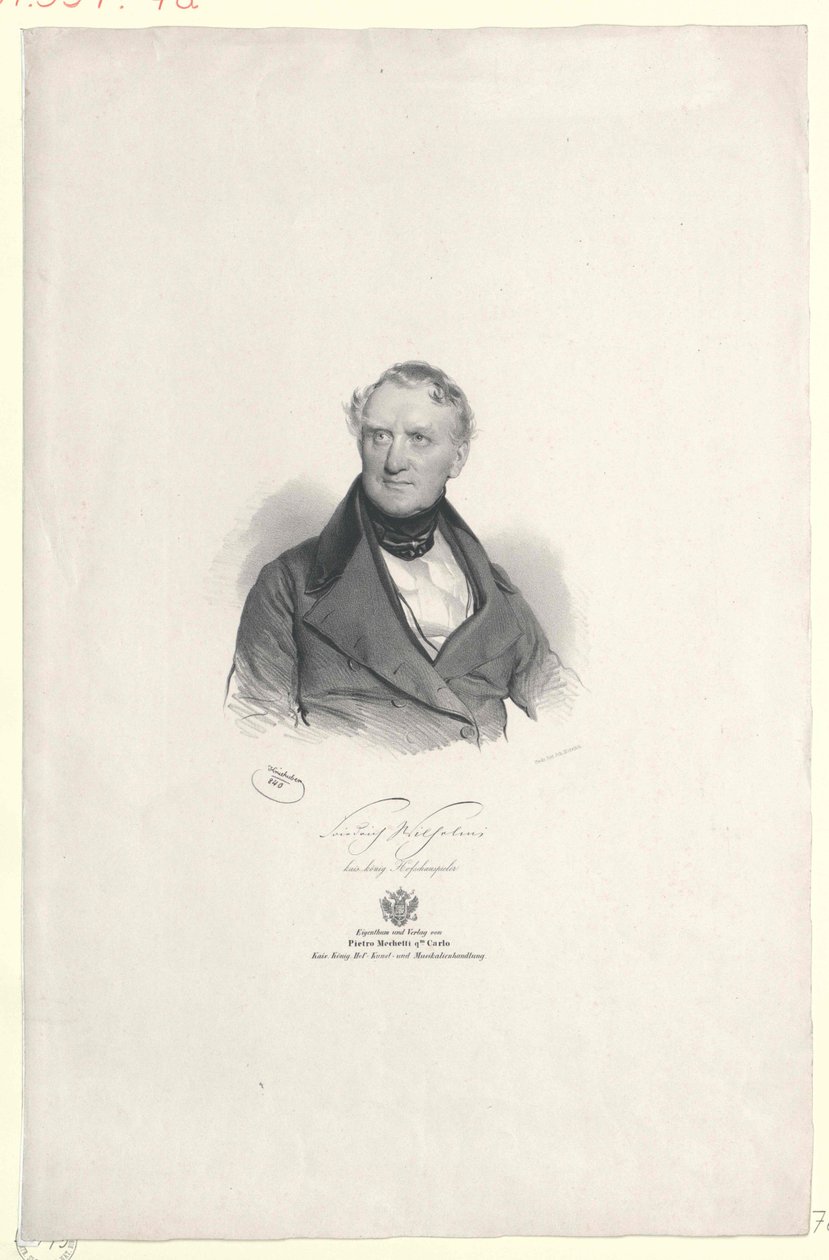 Friedrich Wilhelmi door Artist Unknown