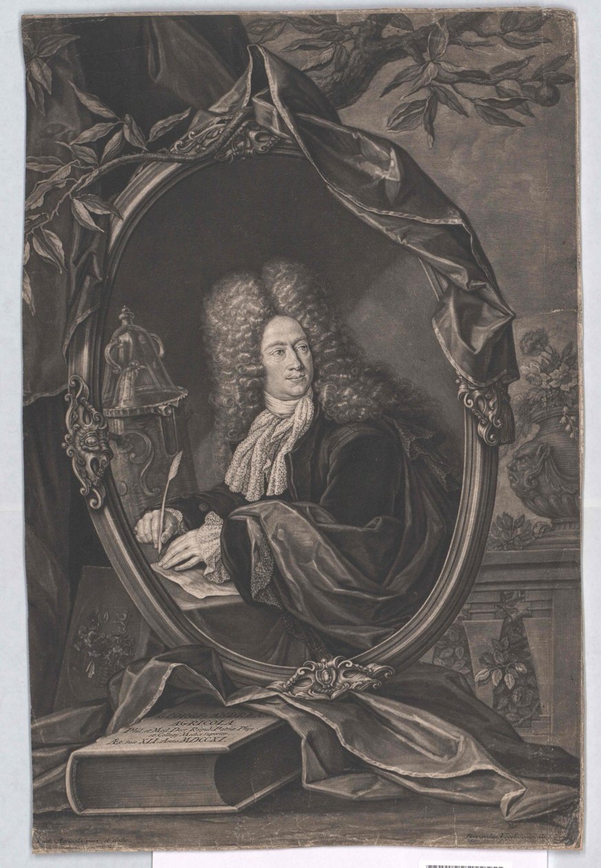 Georg Andreas Agricola door Artist Unknown
