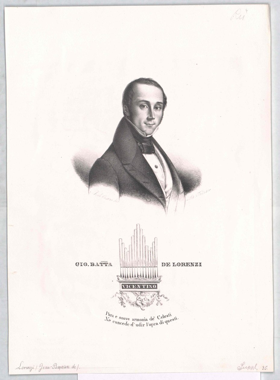 Giovanni Battista de Lorenzi door Artist Unknown