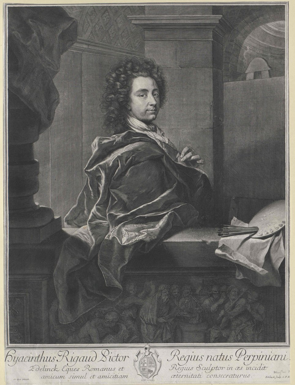 Hyacinthe Rigaud door Artist Unknown