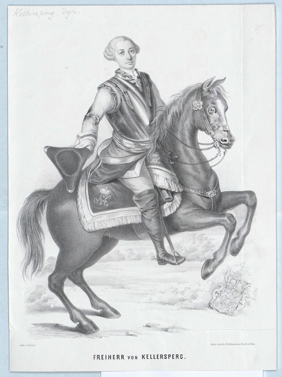 Ignatius baron van Kellersperg door Artist Unknown