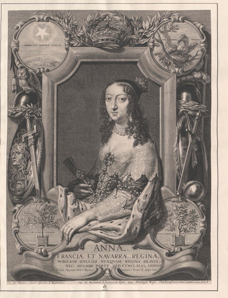 Infanta van Spanje Anna door Artist Unknown