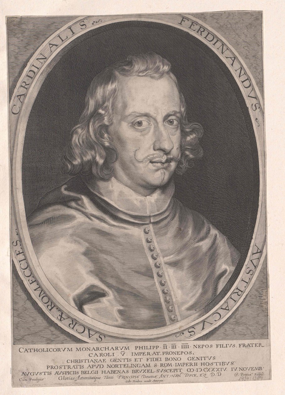 Infante van Spanje Ferdinand door Artist Unknown