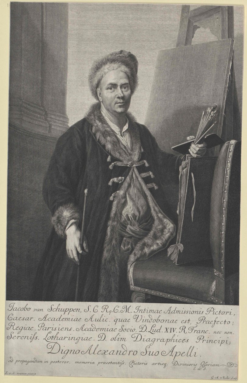 Jakob van Schuppen door Artist Unknown