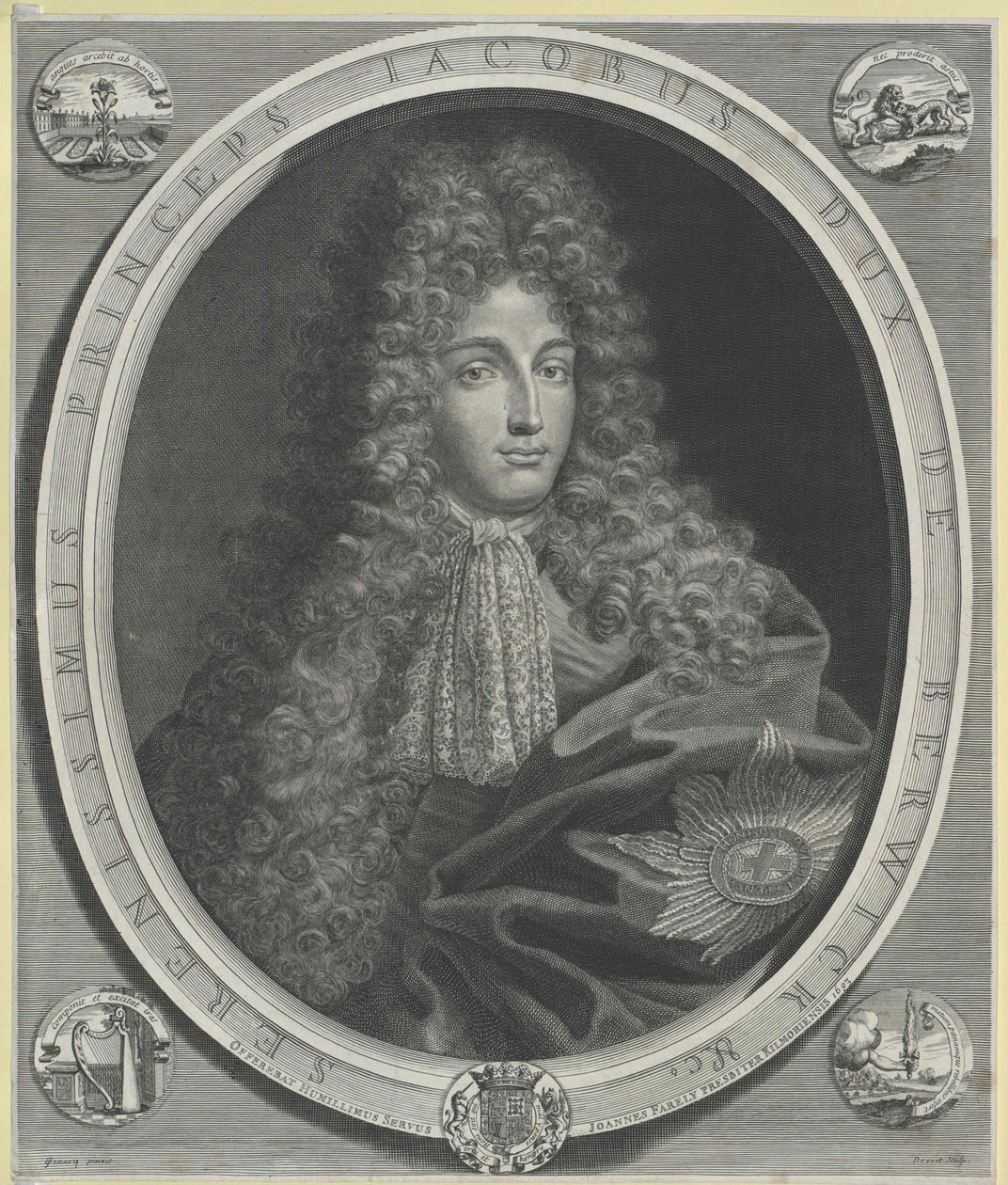 James Hertog van Berwick Fitzjames door Artist Unknown