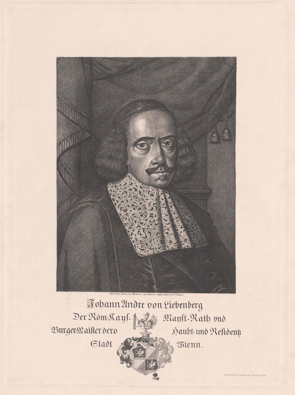 Johann Andreas von Liebenberg door Artist Unknown