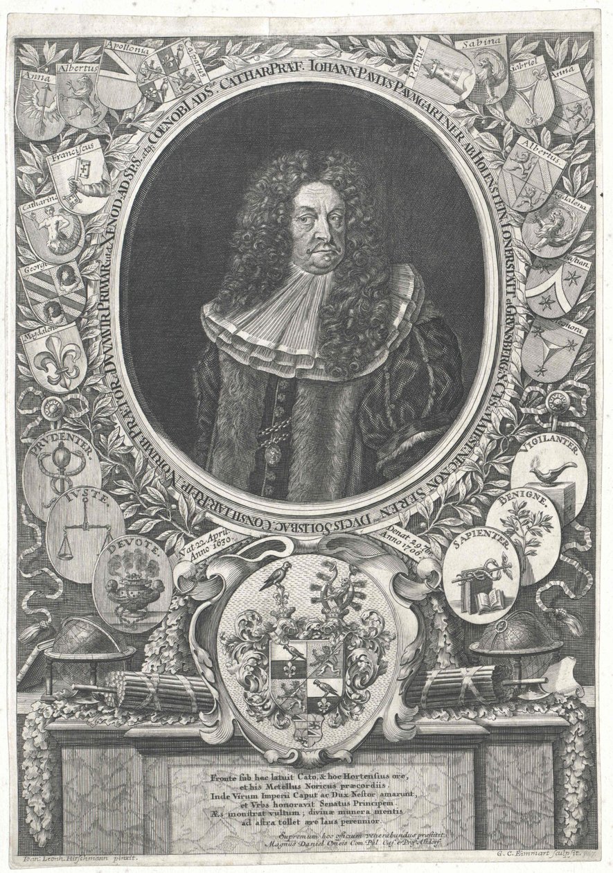 Johann Paul Paumgartner van Holenstein en Lonnerstadt door Artist Unknown