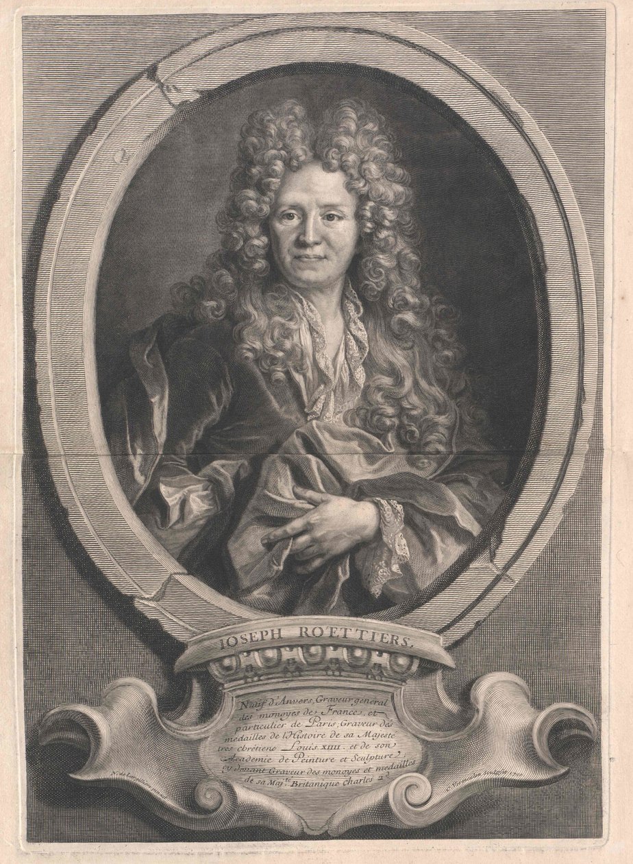 Joseph Roettiers door Artist Unknown