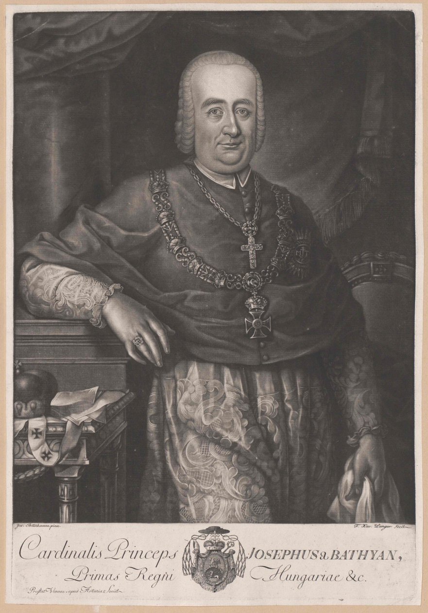Joseph graaf Batthyany van Nemet-Ujvar door Artist Unknown
