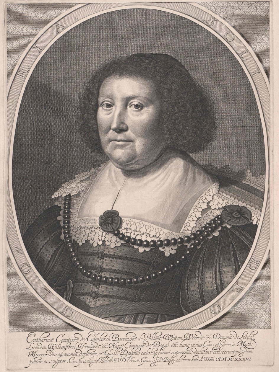 Katharina van de Berg door Artist Unknown