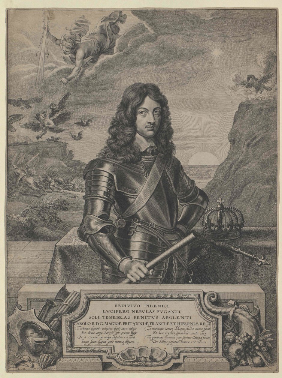 Koning van Engeland Charles II door Artist Unknown