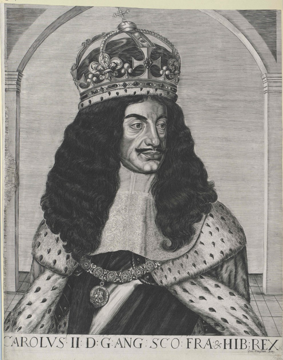 Koning van Engeland Charles II door Artist Unknown