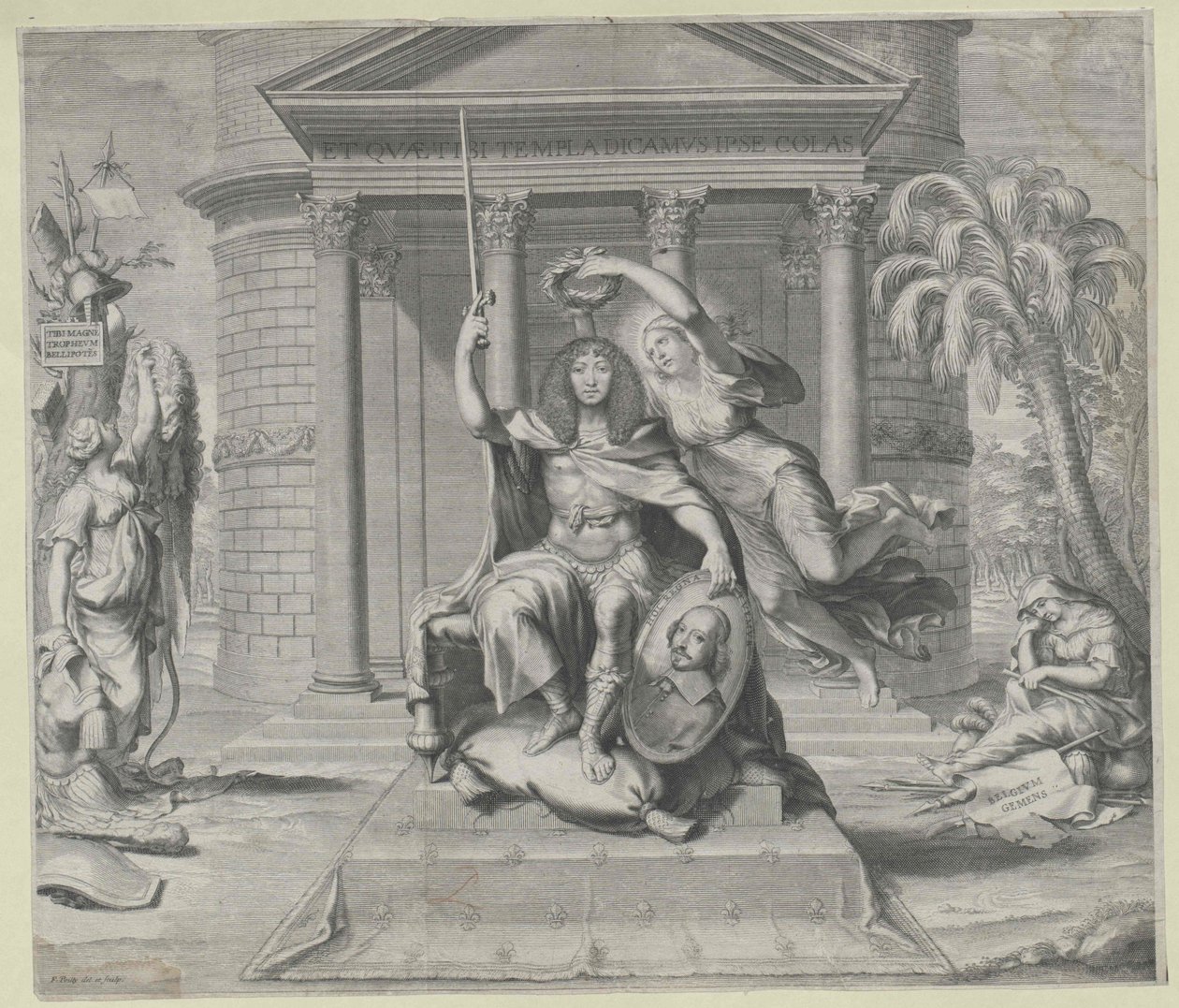 Koning van Frankrijk Lodewijk XIV door Artist Unknown