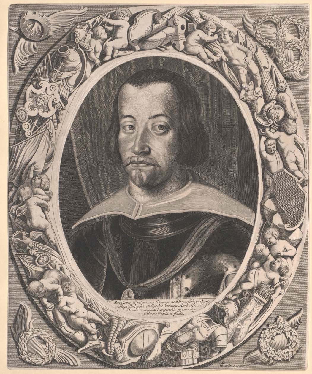 Koning van Portugal Johann IV door Artist Unknown