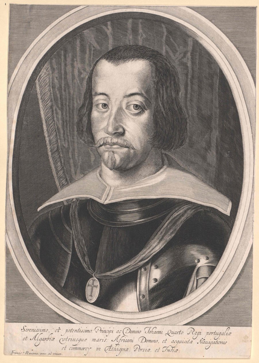 Koning van Portugal Johann IV door Artist Unknown