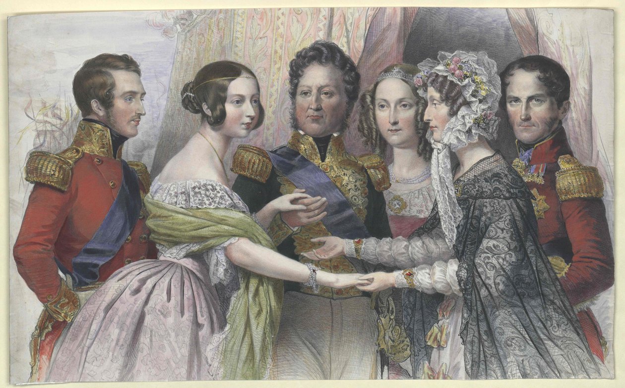 Koning van de Fransen Louis Philipp door Artist Unknown