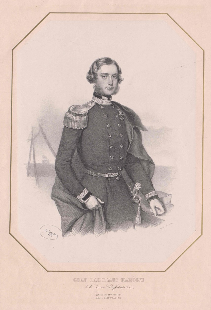 Ladislaus graaf Karolyi van Nagy-Karoly door Artist Unknown