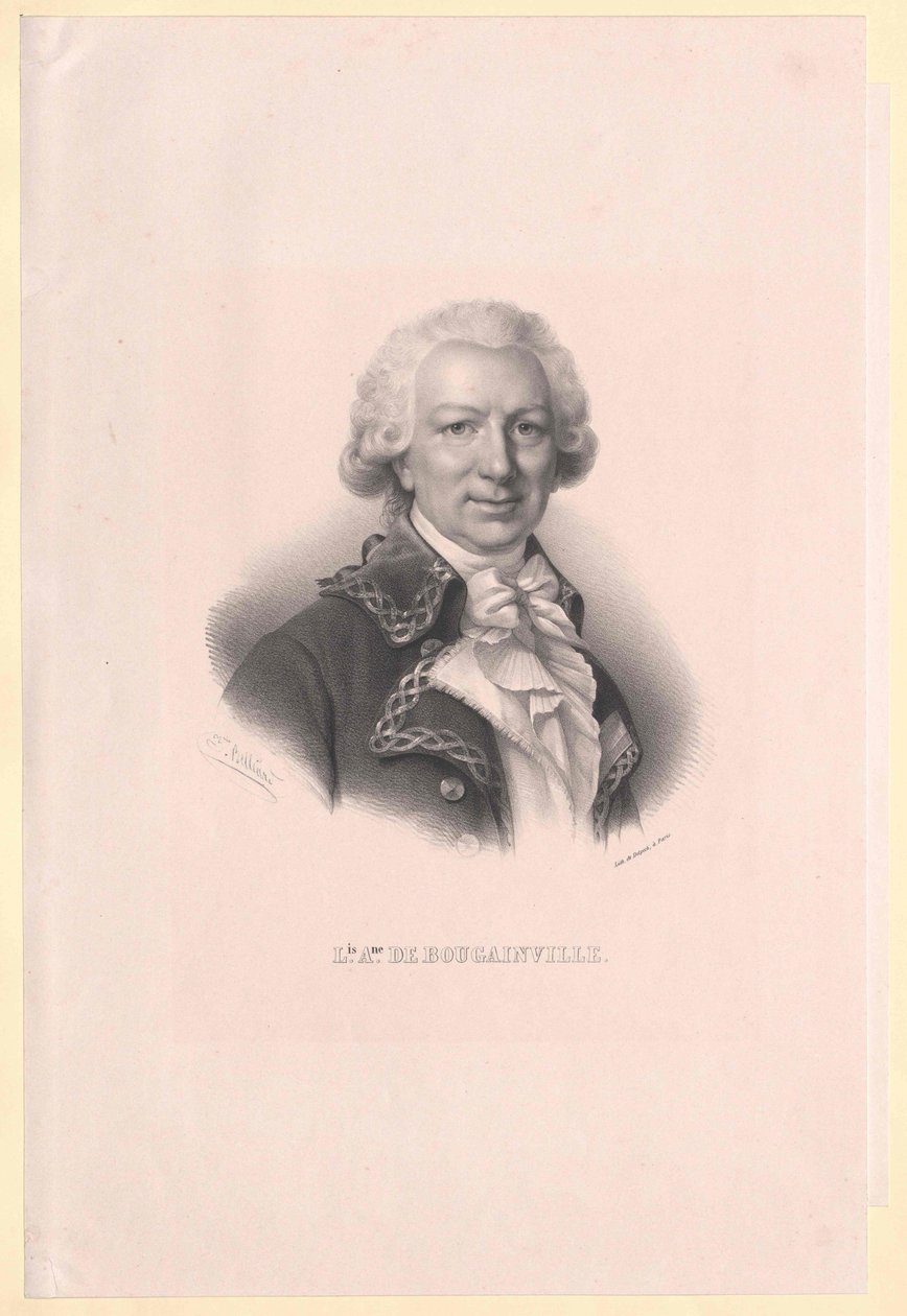 Louis Antoine de Bougainville door Artist Unknown
