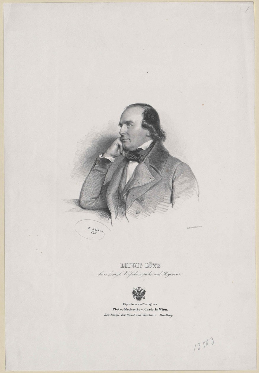 Ludwig Loewe door Artist Unknown